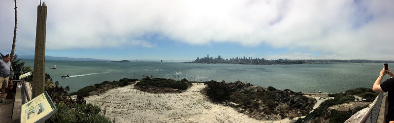 Blick auf die Skyline von San Francisco