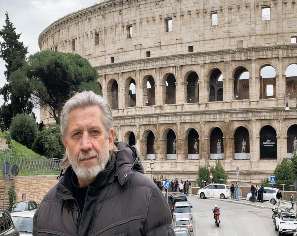 Bernhard Krebs als alter Mann